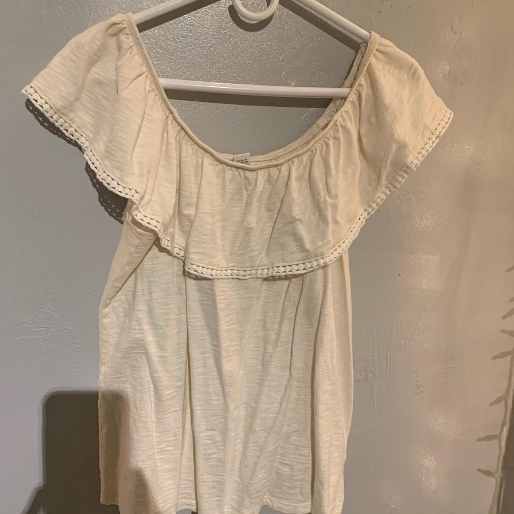 Off the shoulder top
